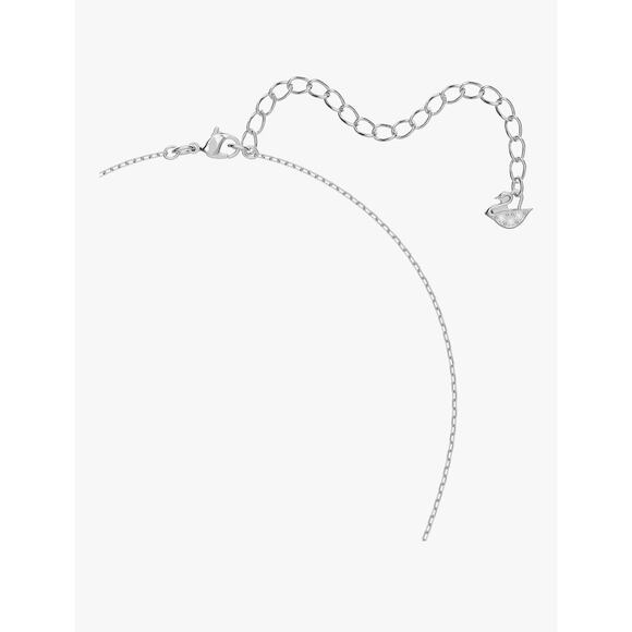 Swarovski Ginger Pendant Necklace Light Blue Crystal*Rhodium*New in gift box - Picture 3 of 5